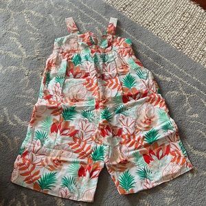 Janie and Jack one piece tropical jumper 2t no stains